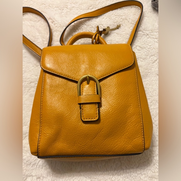 Fossil Liv Mini Leather Backpack main image 5